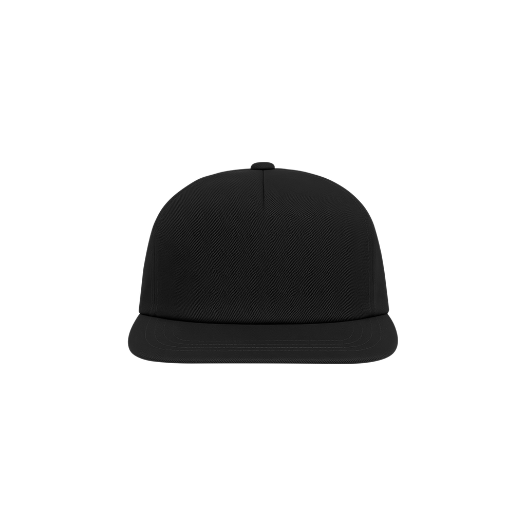 5-Panel Hat Black