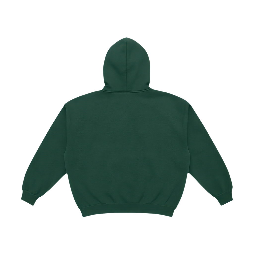 Essential Hoodie Green - Image 2