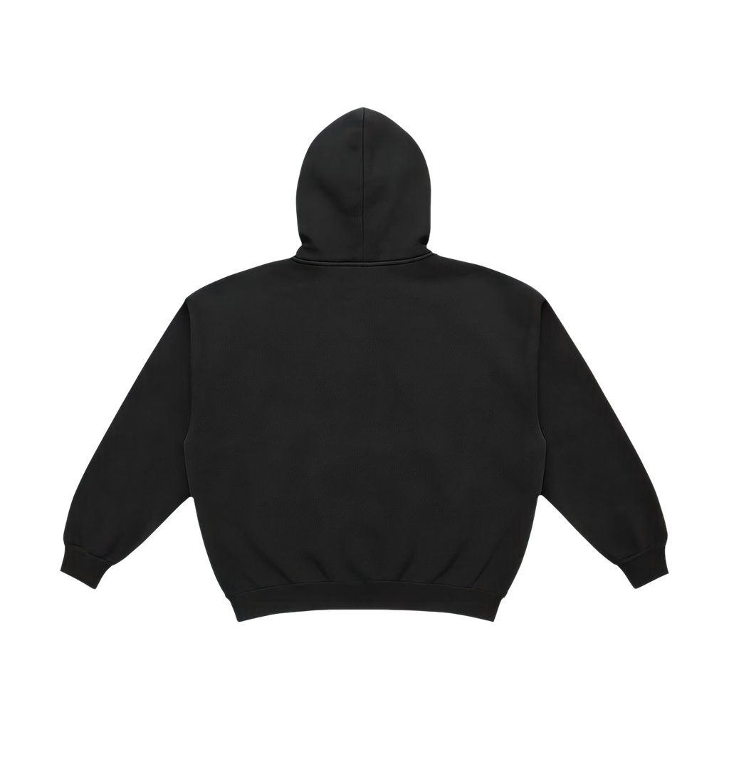 Essential Hoodie Black - Image 2