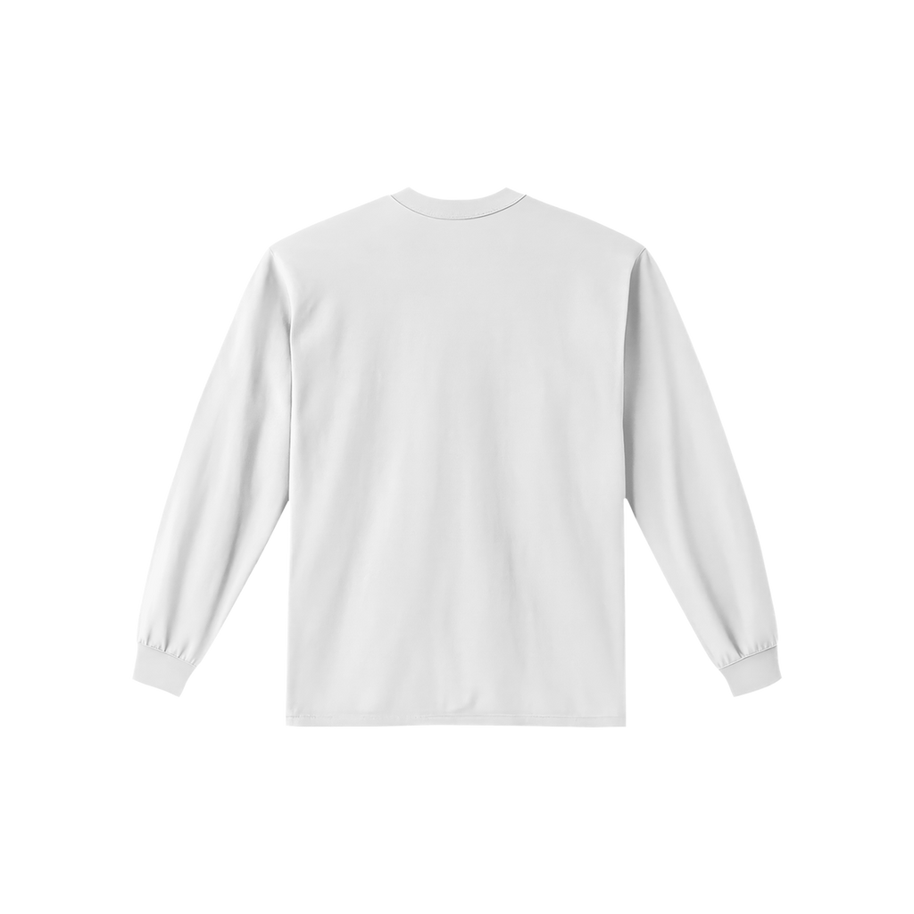 Long Sleeve Tee White - Image 2