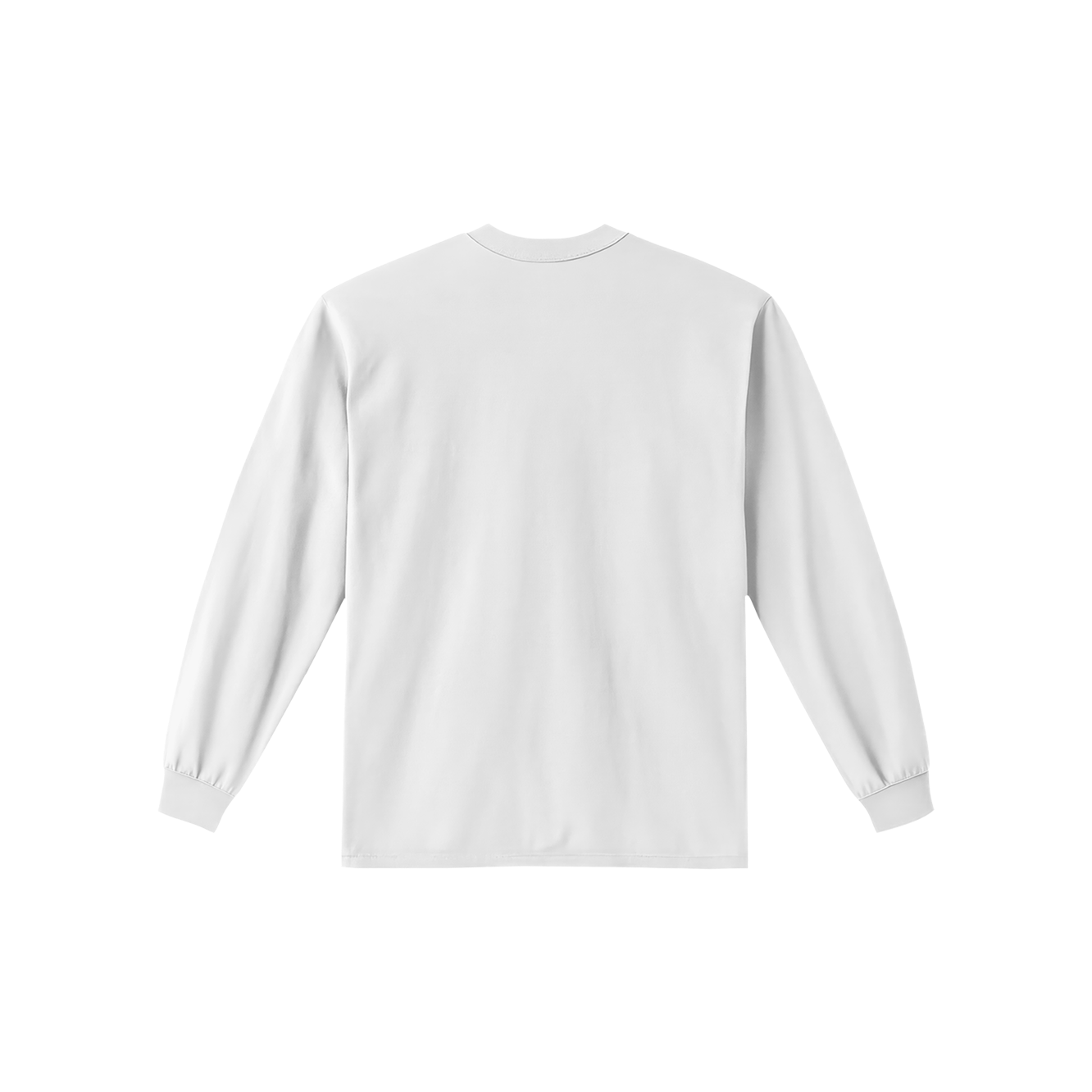 Long Sleeve Tee White - Image 2