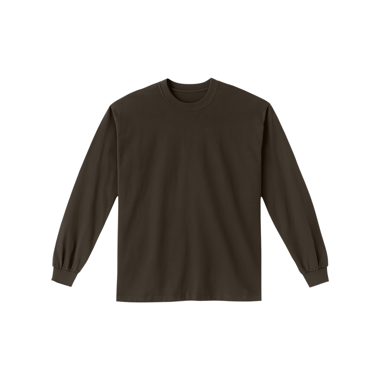 Long Sleeve Tee Brown