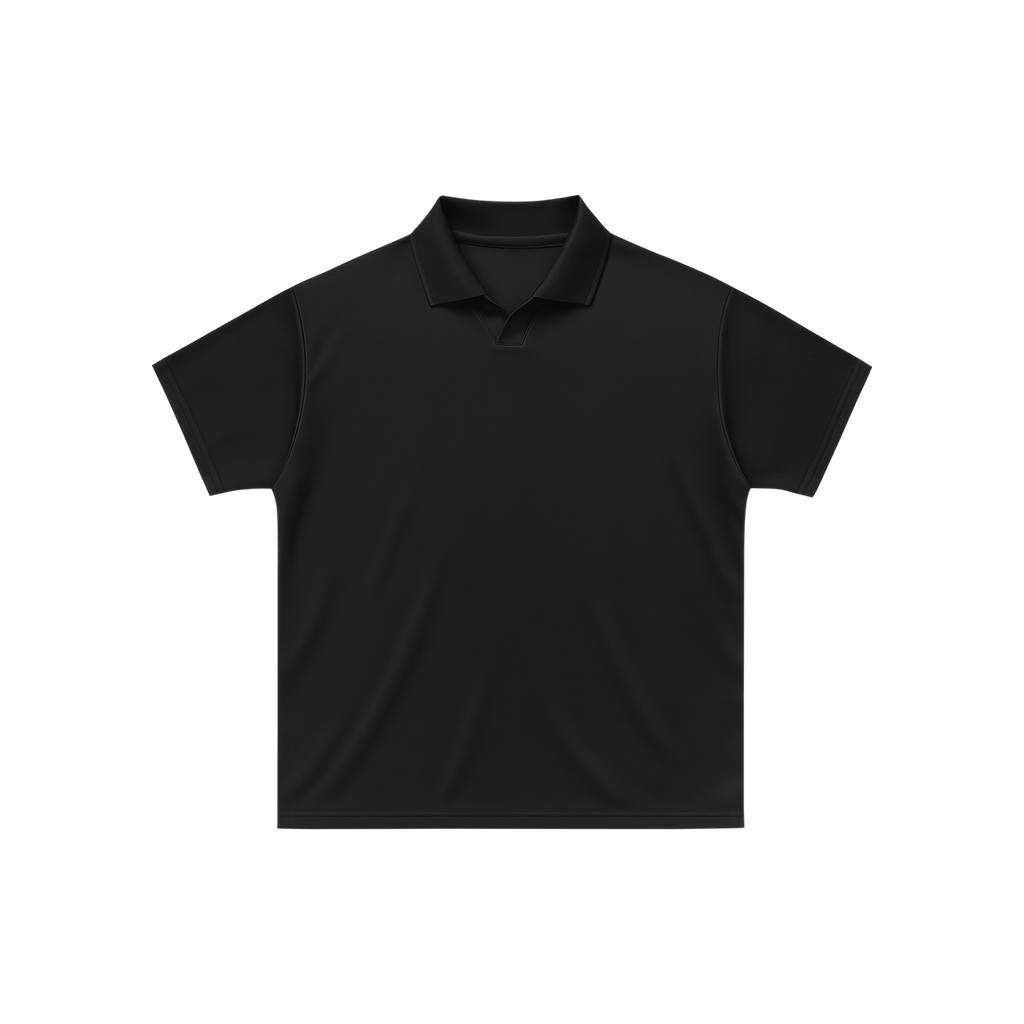 Polo Jersey Black