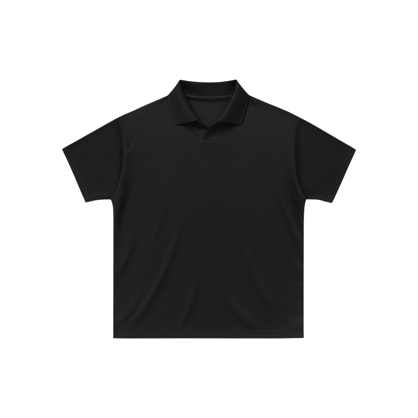 Polo Jersey Black