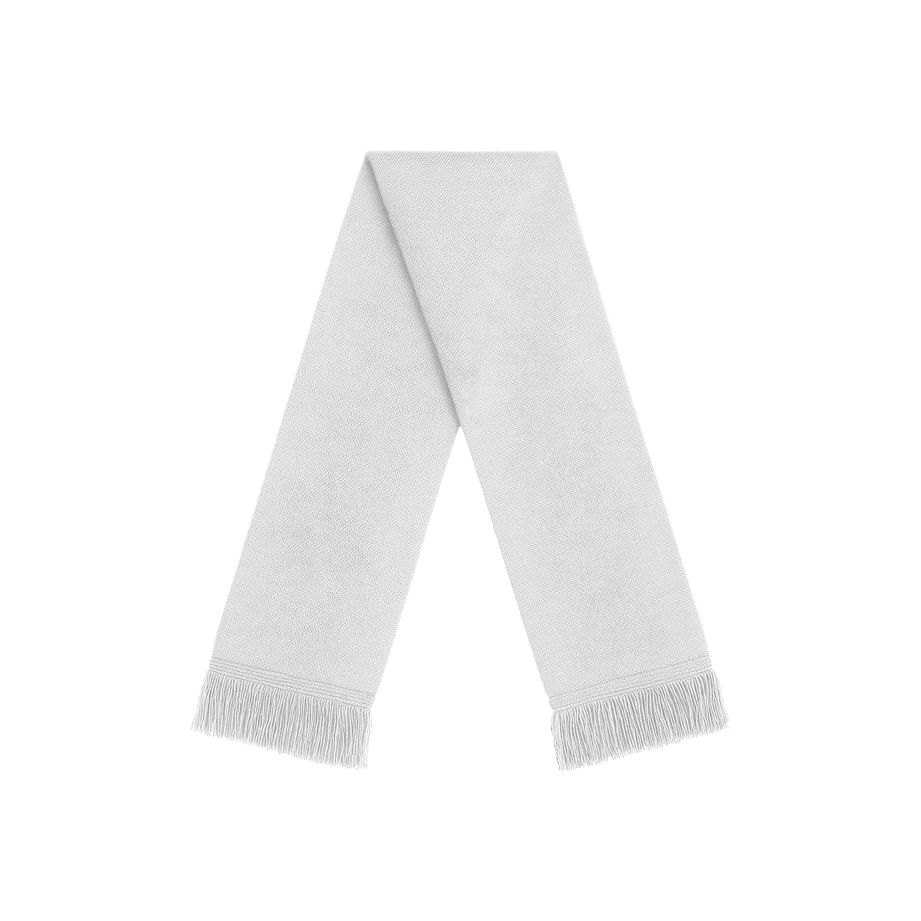Knit Scarf White