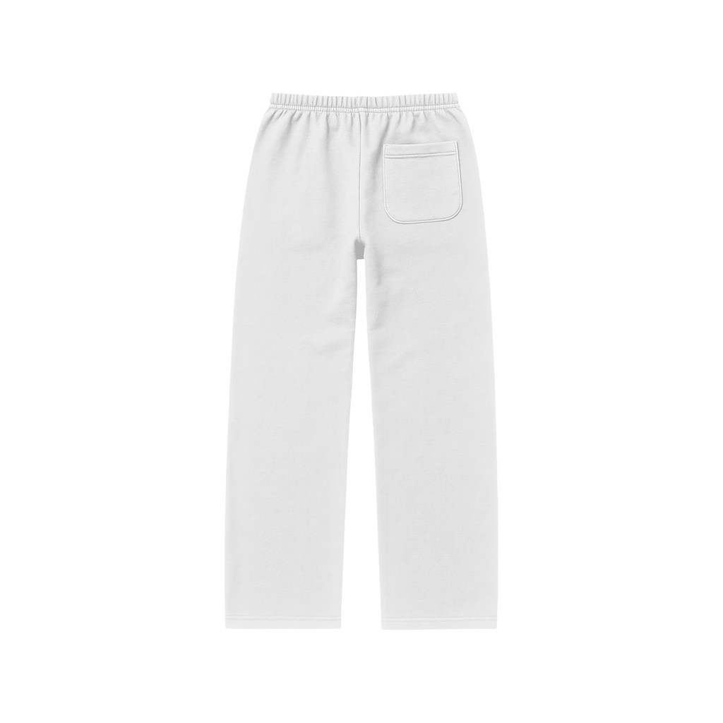 Jogger Sweatpants White - Image 2