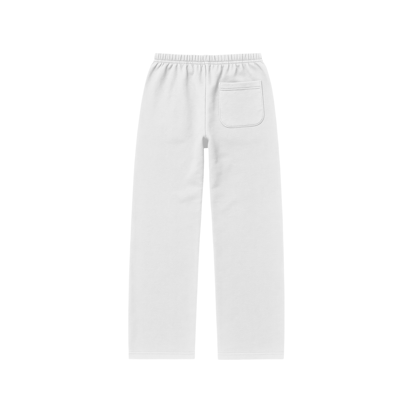 Jogger Sweatpants White - Image 2