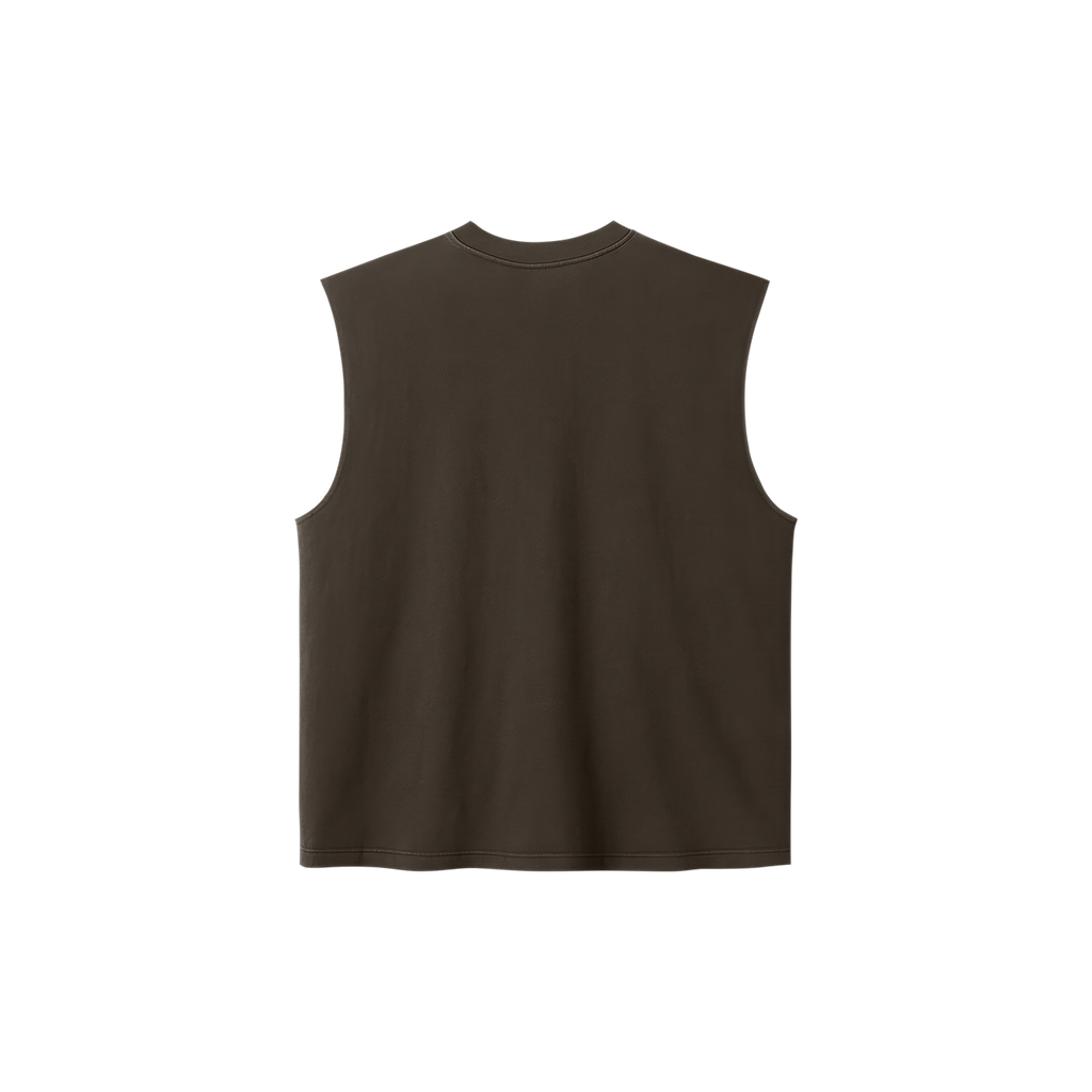 Summer Tank Top Brown - Image 2