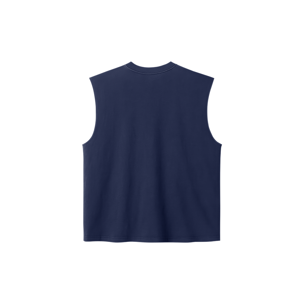 Summer Tank Top Navy - Image 2