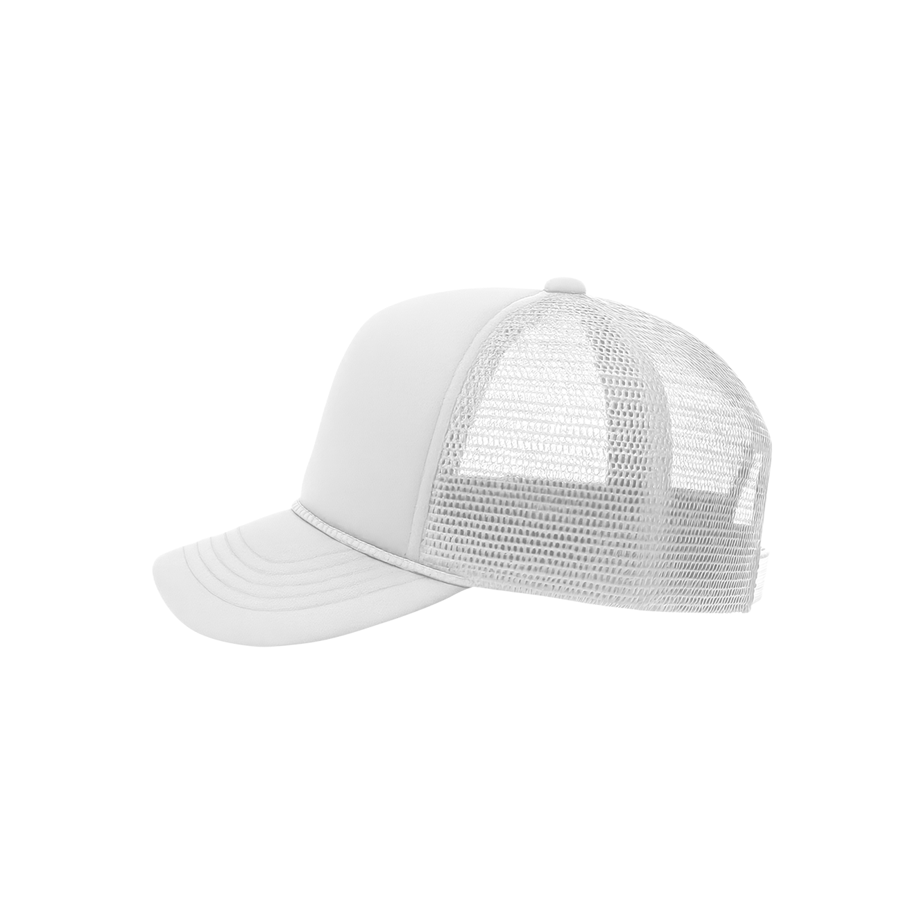 Trucker Hat White - Image 3