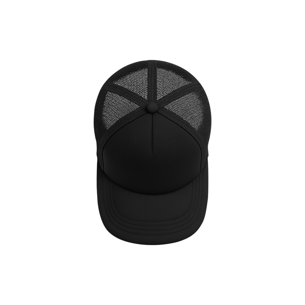 Trucker Hat Black - Image 4