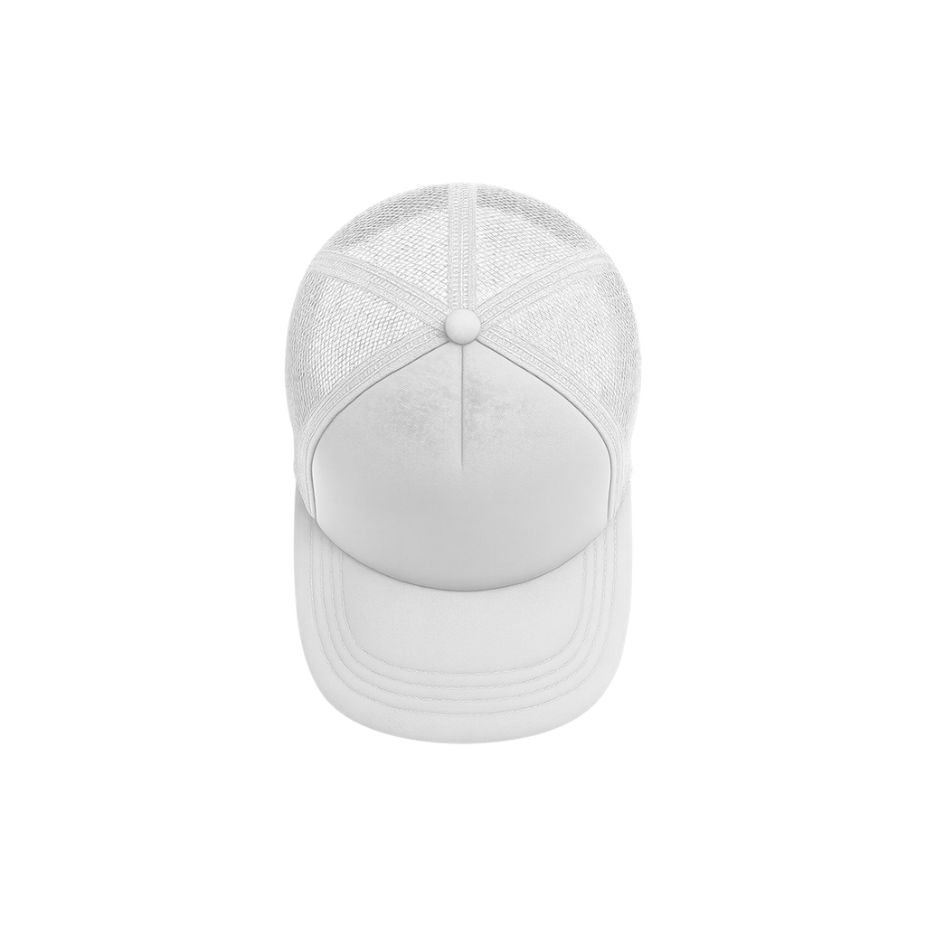 Trucker Hat White - Image 4