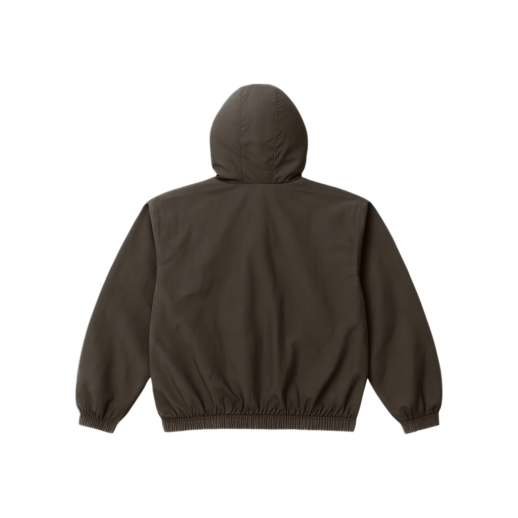 Windbreaker Jacket Brown - Image 2