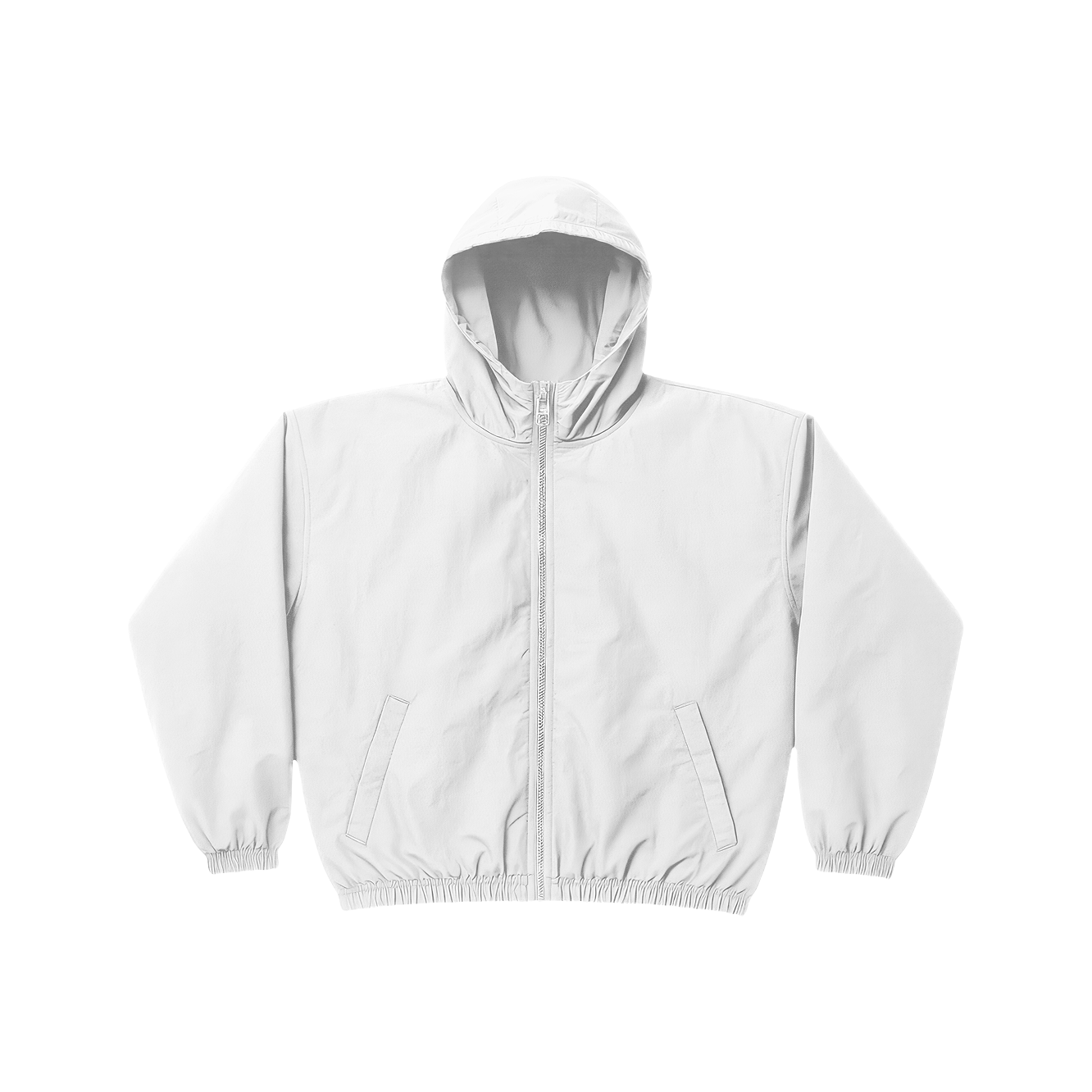 Windbreaker Jacket White